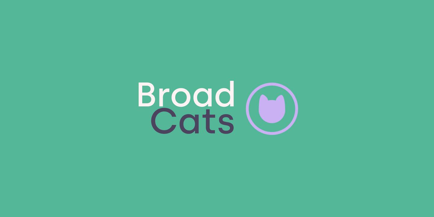 Broad Cats Logo